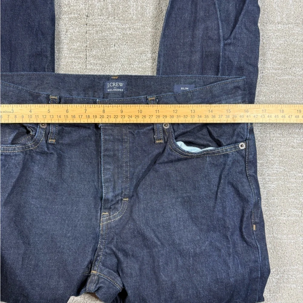 J. Crew Selvedge Denim Mens Blue Slim Jean 31x30